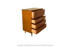 Mid Century Modern Tall Walnut Dresser - 3426640