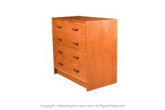 Mid Century Modern Teak Chest of Drawers Dresser - 3021267