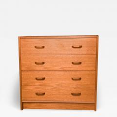 Mid Century Modern Teak Chest of Drawers Dresser - 3022043