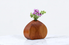 Mid Century Modern Teak Weedpot Vase - 2561702