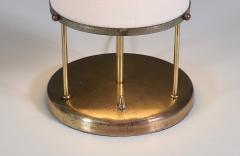 Mid Century Modern Trident Column Style Brass Table Lamp - 3951664