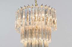 Mid Century Modern Triedi Italian Murano Chandelier - 2237194