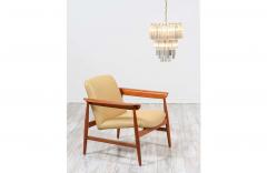 Mid Century Modern Triedi Italian Murano Chandelier - 2237199