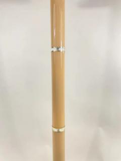 Mid Century Modern Tulip Opaline Glass Shade Floor Lamp - 2867246