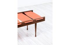 Mid Century Modern Two Tone Lacquered Coffee Table - 3357800