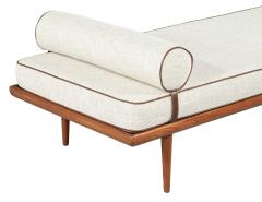 Mid Century Modern Upholstered Daybed Lounger - 3906760