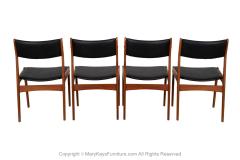 Mid Century Modern Vintage Teak Dining Chairs four - 3855573