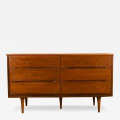 Mid Century Modern Walnut Dresser - 3652242