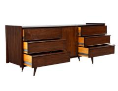 Mid Century Modern Walnut Dresser Cabinet - 3515622