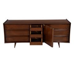 Mid Century Modern Walnut Dresser Cabinet - 3515625