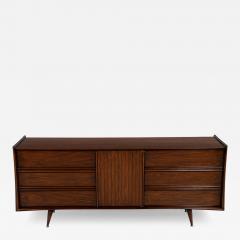 Mid Century Modern Walnut Dresser Cabinet - 3518411