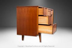 Mid Century Modern Walnut Dresser Sideboard - 3991944