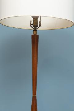 Mid Century Modern Walnut Floor Lamp - 4000780