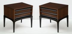 Mid Century Modern Walnut Night Stands - 1241244