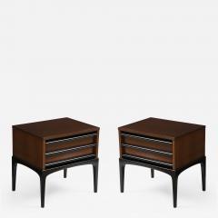 Mid Century Modern Walnut Night Stands - 1243880