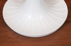Mid Century Modern Walnut Table Lamps w Sculptural Metal Bases - 4098997