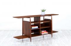 Mid Century Modern Walnut Tier Bookshelf - 2272458