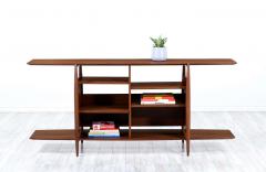Mid Century Modern Walnut Tier Bookshelf - 2272460