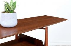 Mid Century Modern Walnut Tier Bookshelf - 2272464