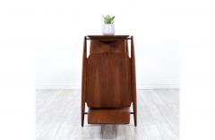 Mid Century Modern Walnut Tier Bookshelf - 2272465
