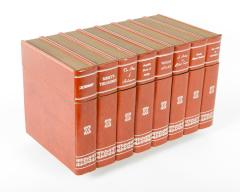 Mid Century Modern Wood Library Book Bar Set - 314259