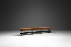 Mid Century Modern Wooden Bench Europe ca 1950s - 4317741