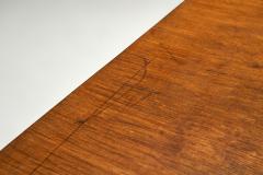 Mid Century Modern Wooden Bench Europe ca 1950s - 4317747