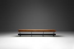 Mid Century Modern Wooden Bench Europe ca 1950s - 4318158