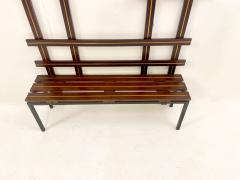 Mid Century Modern Wooden Coat Rack - 2686345