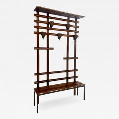 Mid Century Modern Wooden Coat Rack - 2688910