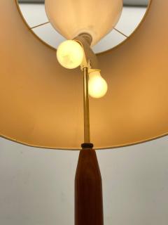 Mid Century Modern Wooden Floor Lamp - 2570425