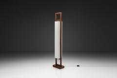 Mid Century Modern Wooden Floor Lamp Europe Mid 20th Century - 4556489