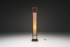Mid Century Modern Wooden Floor Lamp Europe Mid 20th Century - 4556490