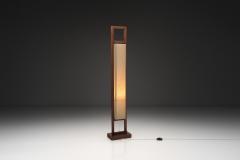 Mid Century Modern Wooden Floor Lamp Europe Mid 20th Century - 4556492
