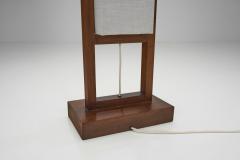 Mid Century Modern Wooden Floor Lamp Europe Mid 20th Century - 4556499