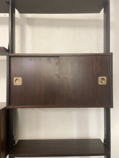 Mid Century Modern Wooden Wall Unit Italy 1960s - 3726828