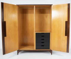Mid Century Modern Wooden Wardrobe Italy 1960s 2 available - 4114137