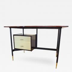 Mid Century Modern Writing Desk in Mahogany Italy Circa 1955 - 235598