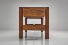 Mid Century Modern Writing Desk with Integrated Drawers Italy 1960s - 4686974