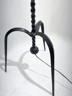 Mid Century Modern Wrought Iron Floor Lamp - 2956115