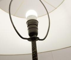 Mid Century Modern Wrought Iron Tripod Floor Lamp - 2735897