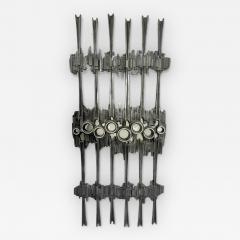 Mid Century Modern Wrought Iron Wall Decoration - 3384417