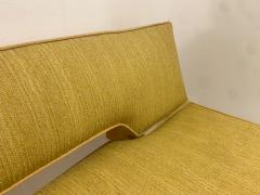 Mid Century Modern Yellow Sofa Bed - 2850482