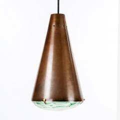 Mid Century Modern bronze pendant by Max Ingrand For Fontana Arte - 1980536
