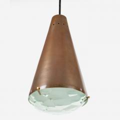 Mid Century Modern bronze pendant by Max Ingrand For Fontana Arte - 1980537