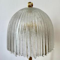Mid Century Modern table Lamp Attrb Sciolari Venini Murano 1960s  - 4534499