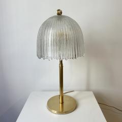 Mid Century Modern table Lamp Attrb Sciolari Venini Murano 1960s  - 4534502