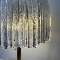 Mid Century Modern table Lamp Attrb Sciolari Venini Murano 1960s  - 4534508