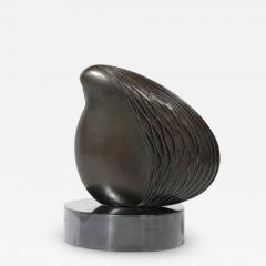 Mid Century Modernist Amorphic Ripple Bronze Sculpture signed V R 3 3 - 3907703