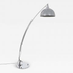 Mid Century Modernist Extendable Arching Floor Lamp in Polished Chrome - 3527455